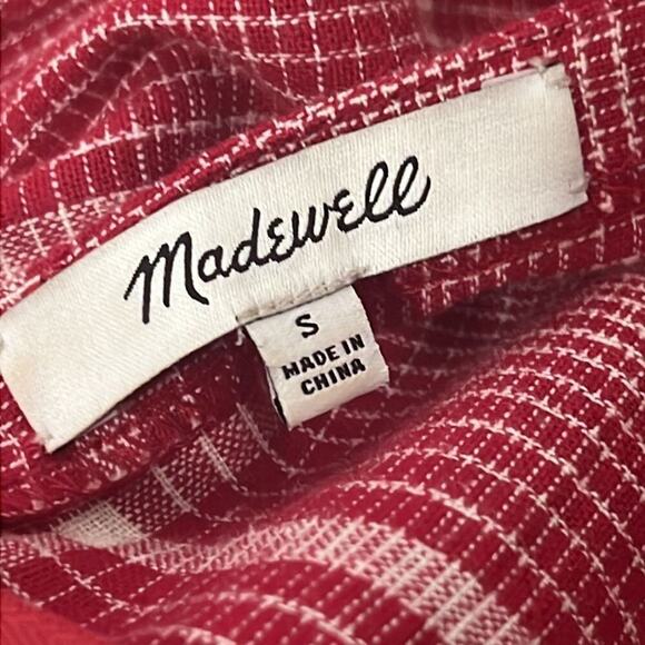 MADEWELL BIOPIC CROP JUMPSUIT SIZE S - Picture 6 of 7